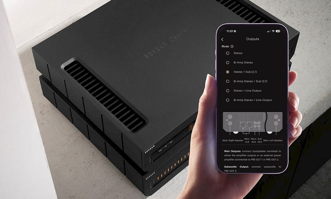 Amply c&ocirc;ng suất Roksan Caspian 4G ch&iacute;nh h&atilde;ng gi&aacute; tốt