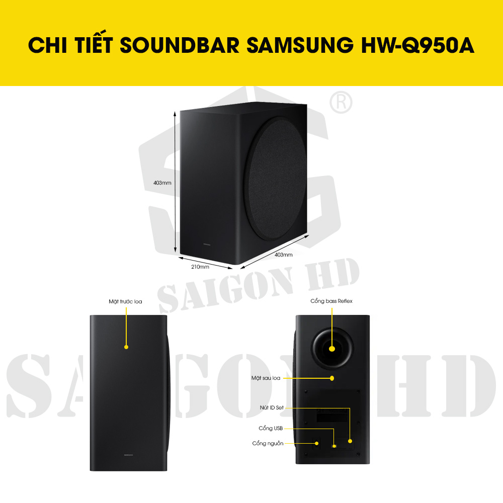 CHI TIẾT SOUNDBAR SAMSUNG HW-Q950A