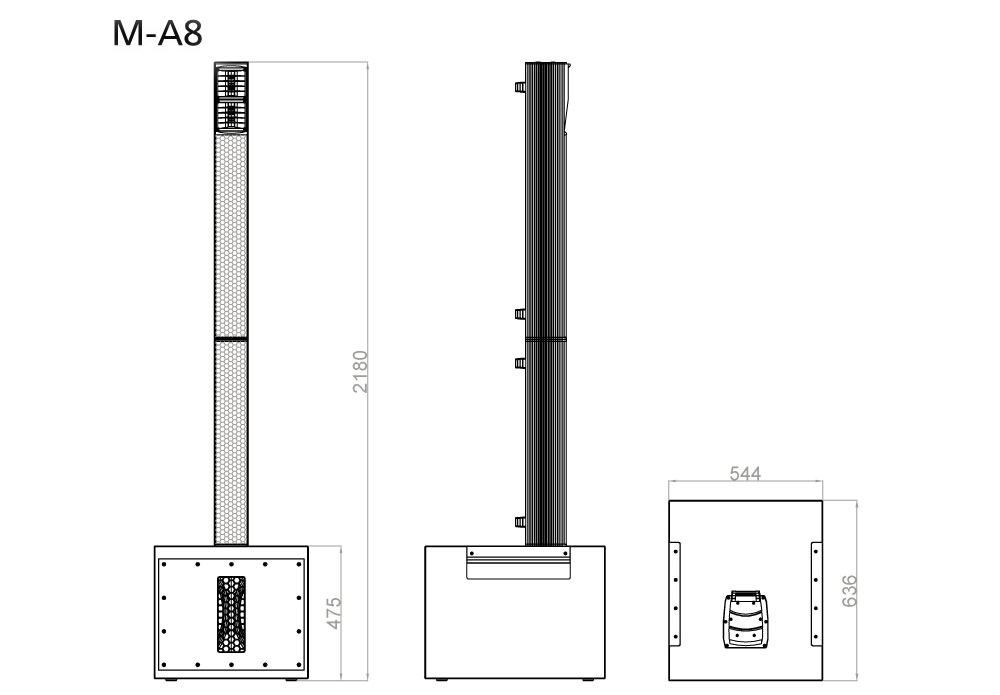 SE AUDIOTECHNIK M-A8