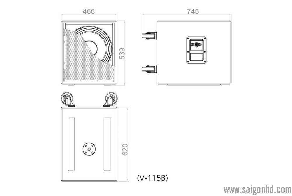 SE AUDIOTECHNIK V115B