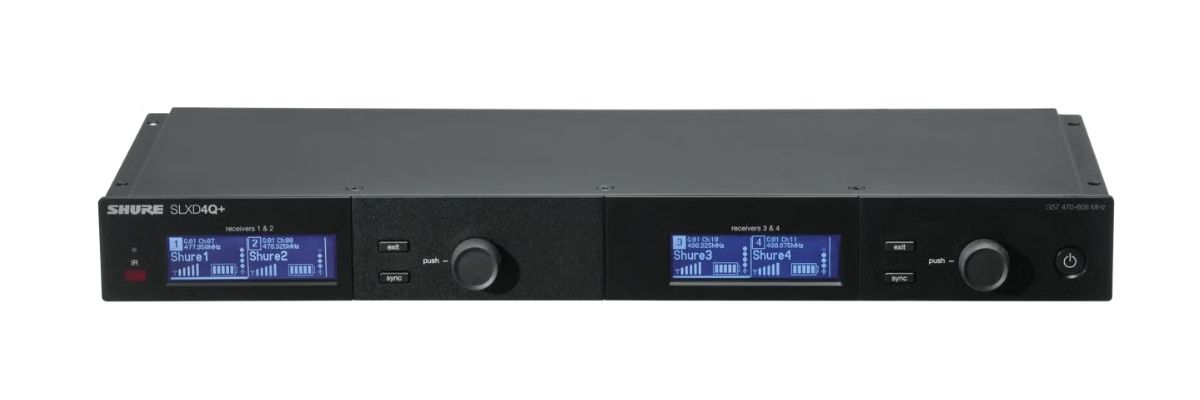 Bộ thu s&oacute;ng micro SHURE SLXD4D+ ch&iacute;nh h&atilde;ng gi&aacute; rẻ
