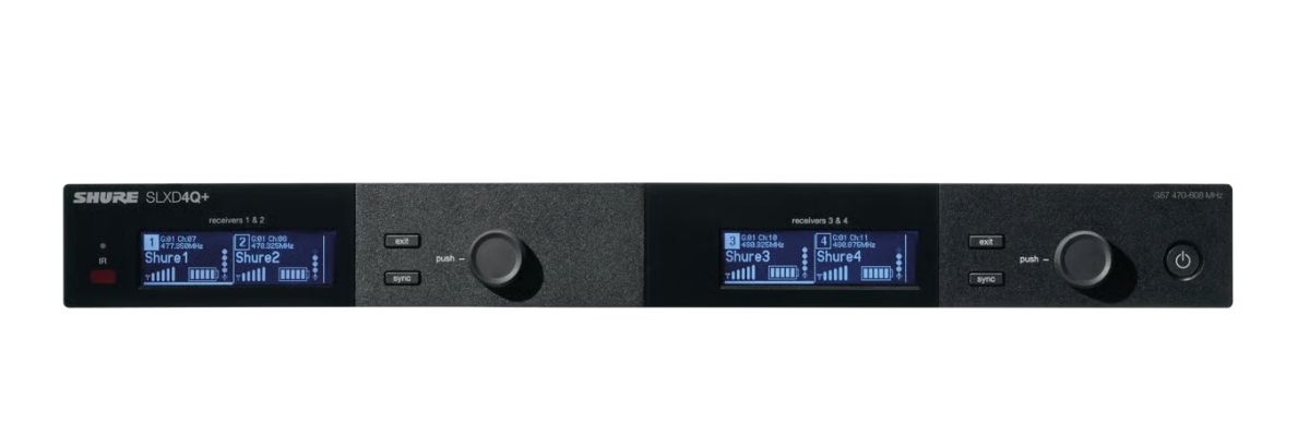 Bộ thu s&oacute;ng micro SHURE SLXD4D+ ch&iacute;nh h&atilde;ng gi&aacute; rẻ