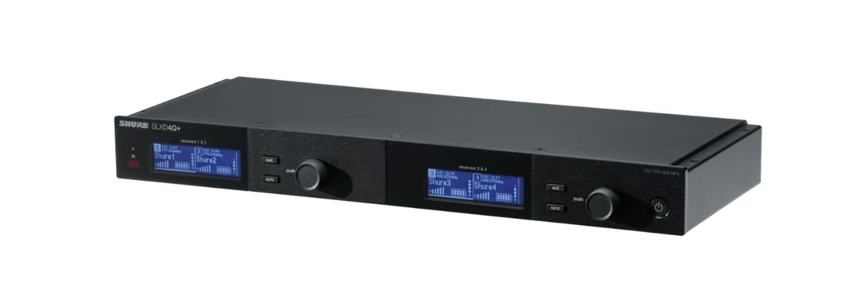 Bộ thu s&oacute;ng micro SHURE SLXD4D+ ch&iacute;nh h&atilde;ng gi&aacute; rẻ