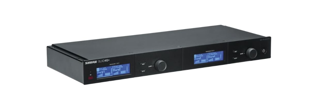 Bộ thu s&oacute;ng micro SHURE SLXD4D+ ch&iacute;nh h&atilde;ng gi&aacute; rẻ