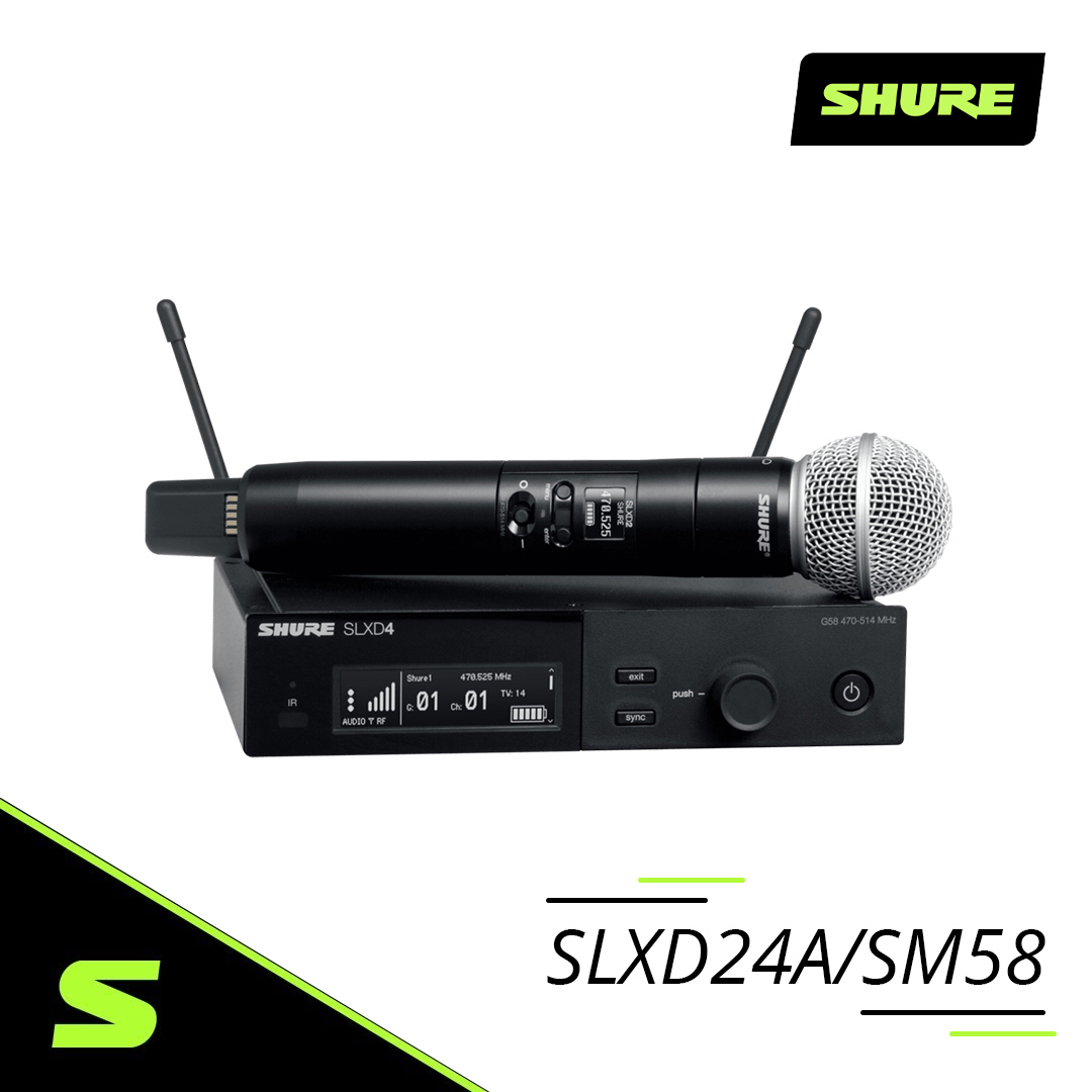 MICRO SHURE SLXD24DA/SM58