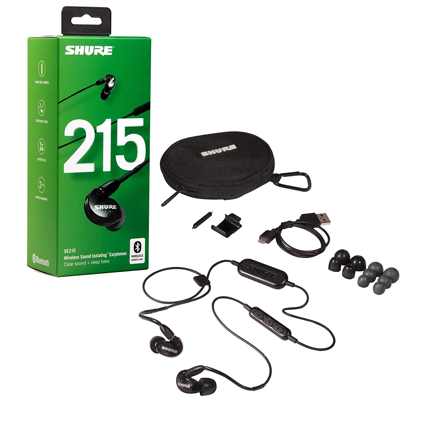 SHURE SE215SPE-B-BT1-A