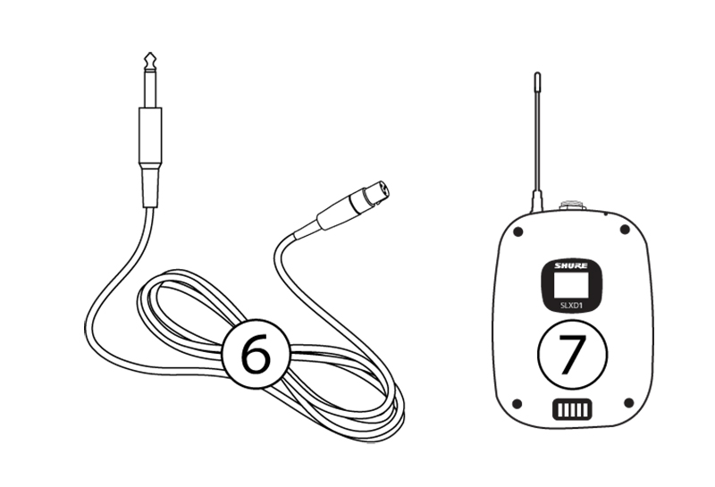 SHURE SLXD24A/B58