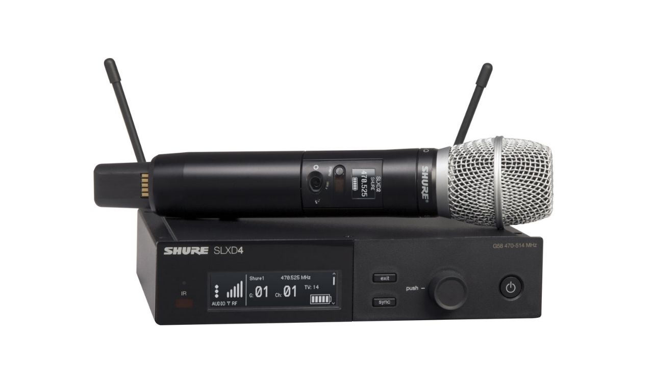 Micro SHURE SLXD24/SM86 ch&iacute;nh h&atilde;ng gi&aacute; tốt