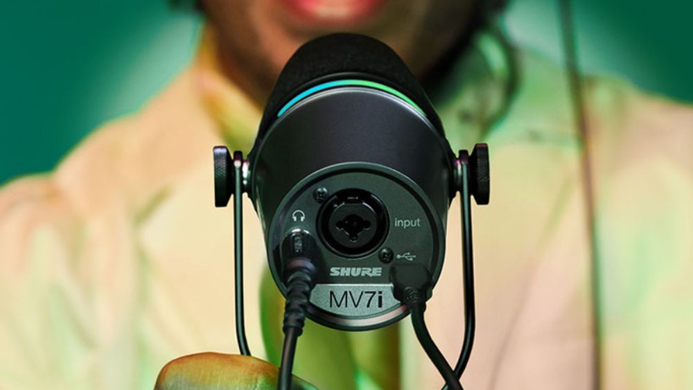 Micro SHURE MV7i
