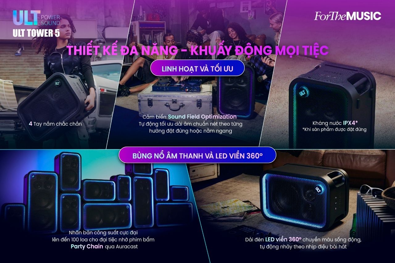 Loa Sony ULT Tower 5 ch&iacute;nh h&atilde;ng gi&aacute; rẻ