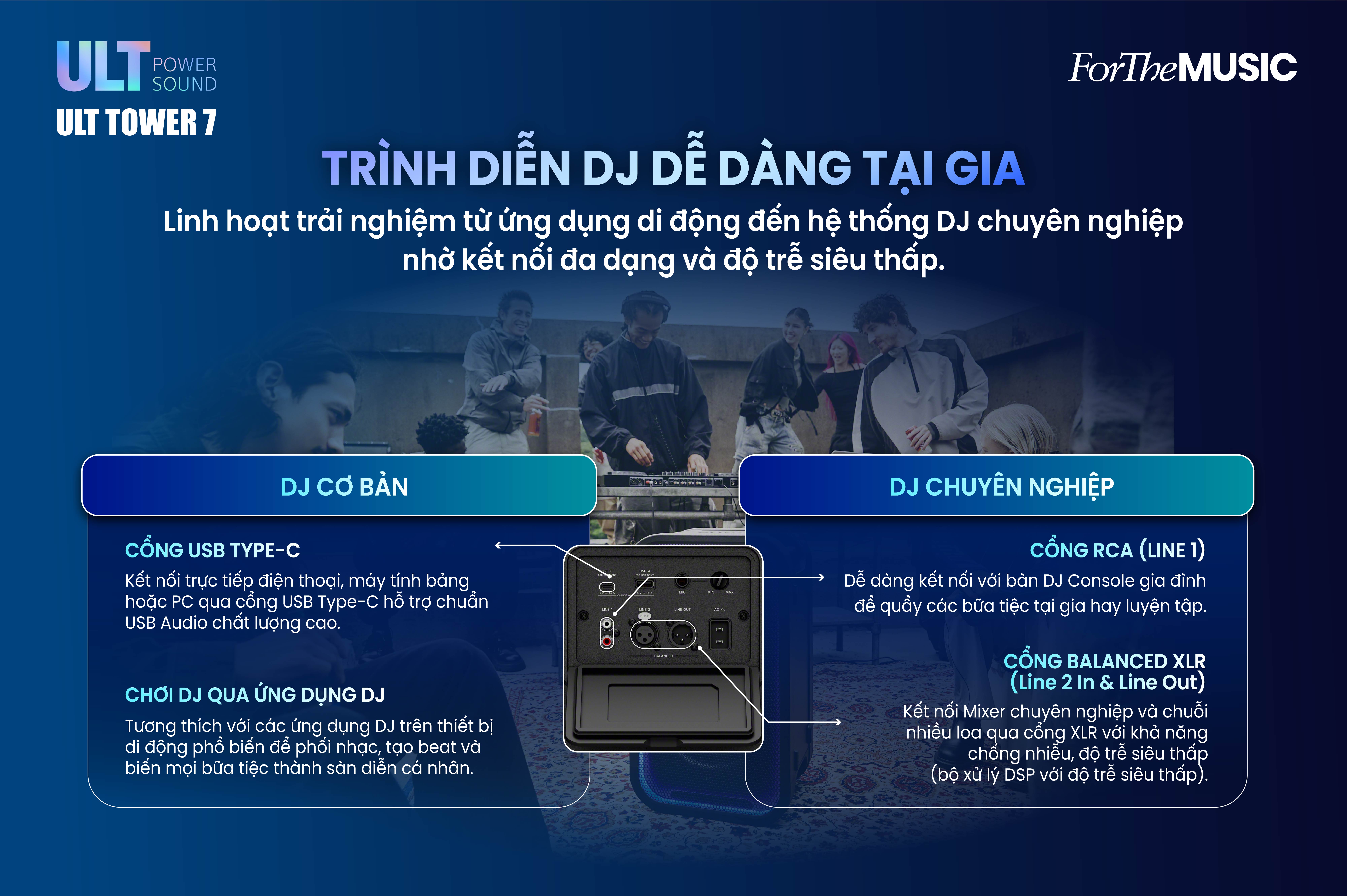 Loa Sony ULT Tower 7 ch&iacute;nh h&atilde;ng gi&aacute; rẻ