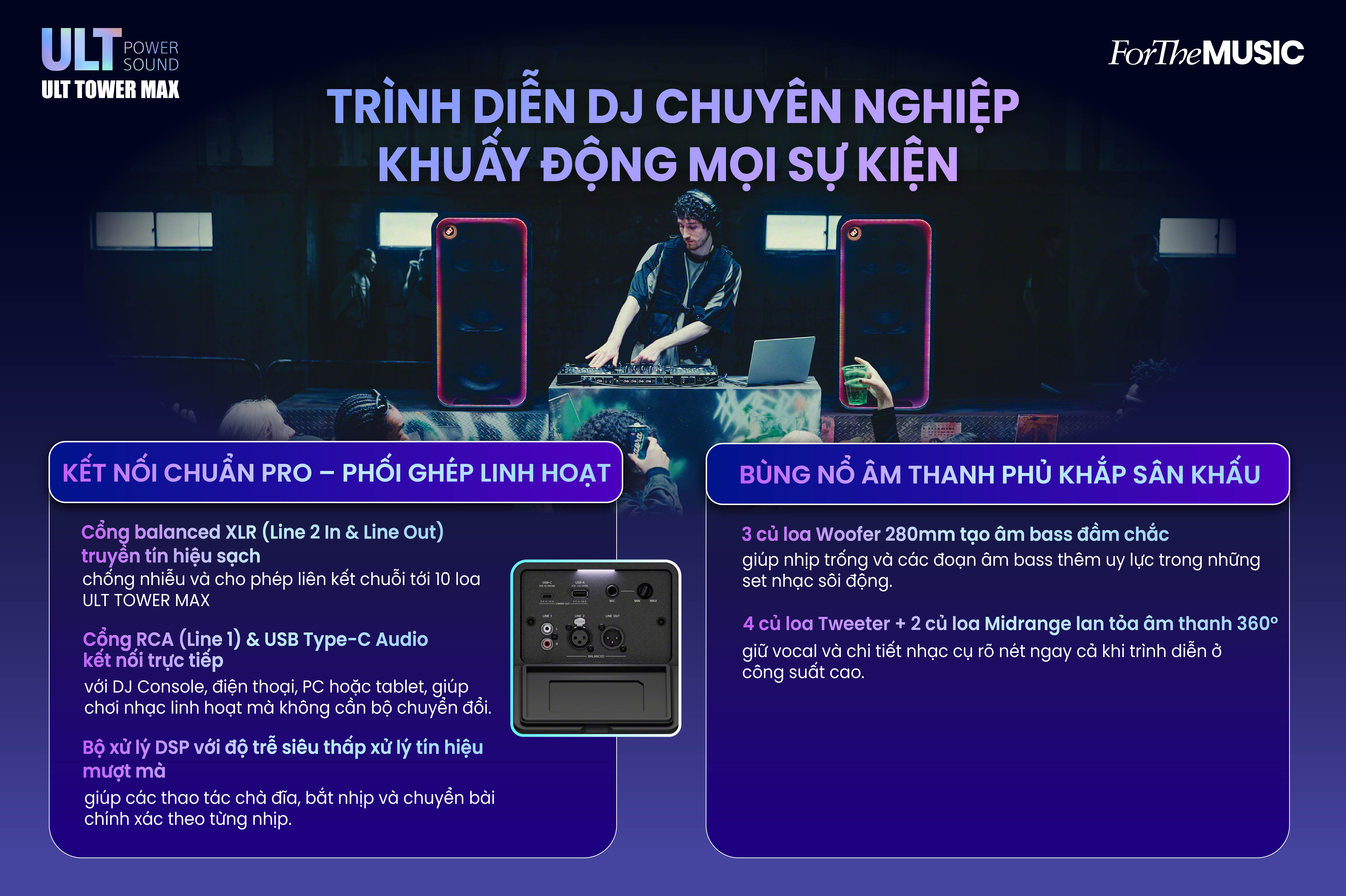 Loa tiệc Sony ULT Tower Max ch&iacute;nh h&atilde;ng gi&aacute; rẻ