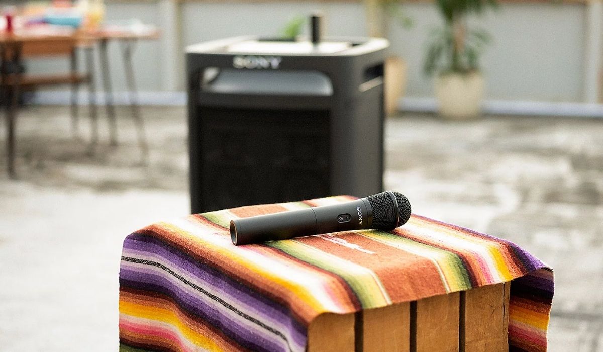 Micro karaoke kh&ocirc;ng d&acirc;y  Sony ULTMIC1 ch&iacute;nh h&atilde;ng gi&aacute; rẻ