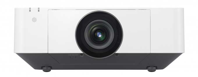 Máy chiếu Sony VPL FHZ65 có thiết kế mỏng, đơn giản, mang hơi hướng thời thượng