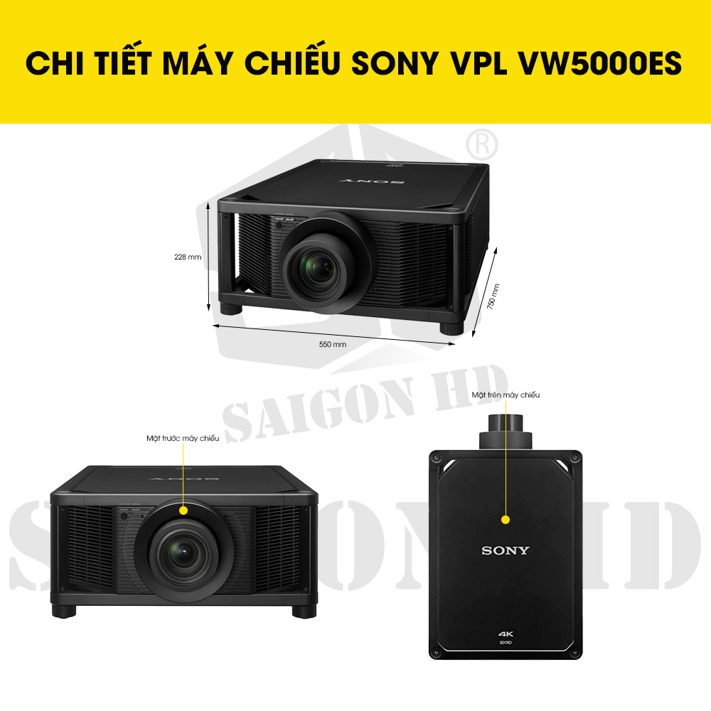 CHI TIẾT MÁY CHIẾU SONY VPL VW5000ES