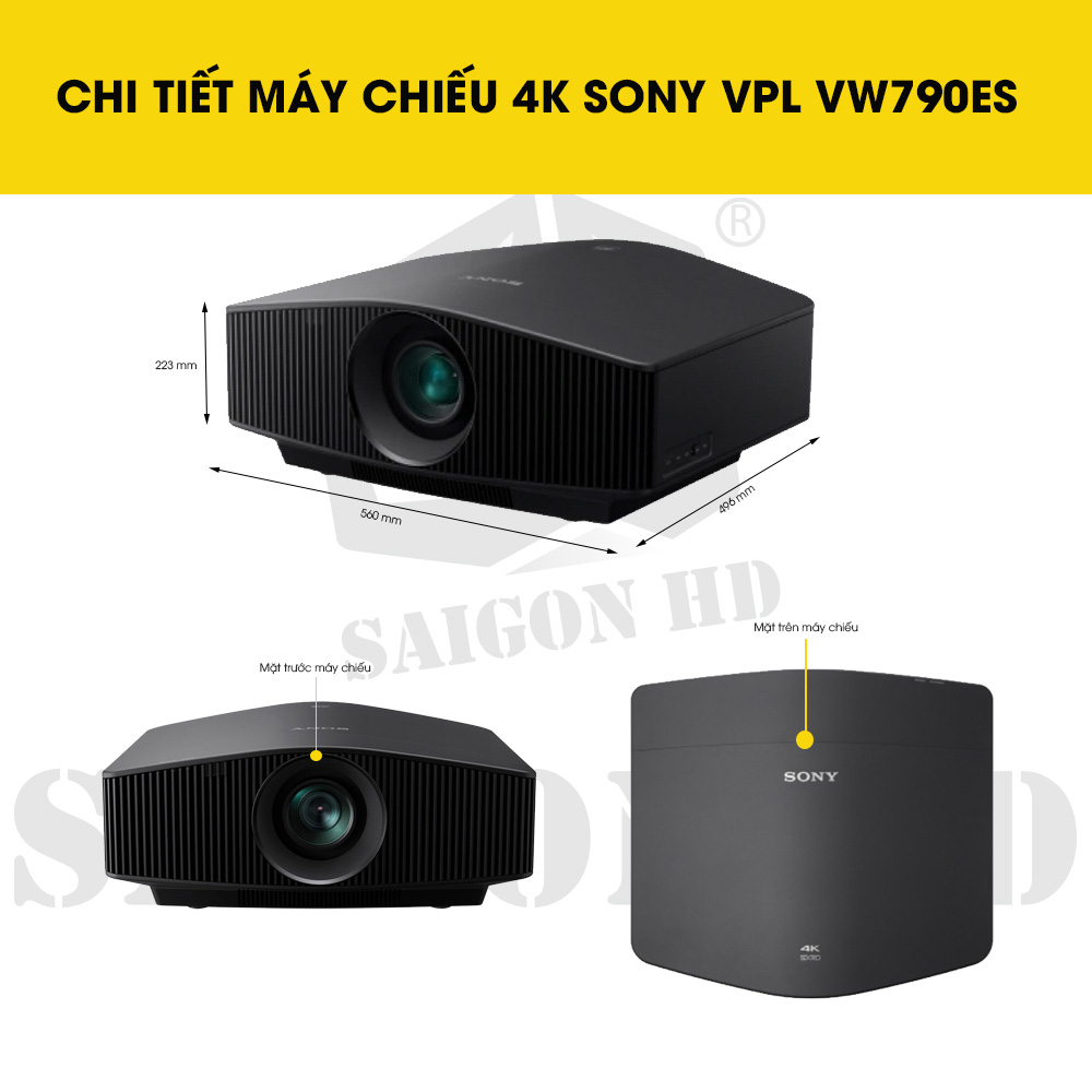 CHI TIẾT MÁY CHIẾU 4K SONY VPL VW790ES