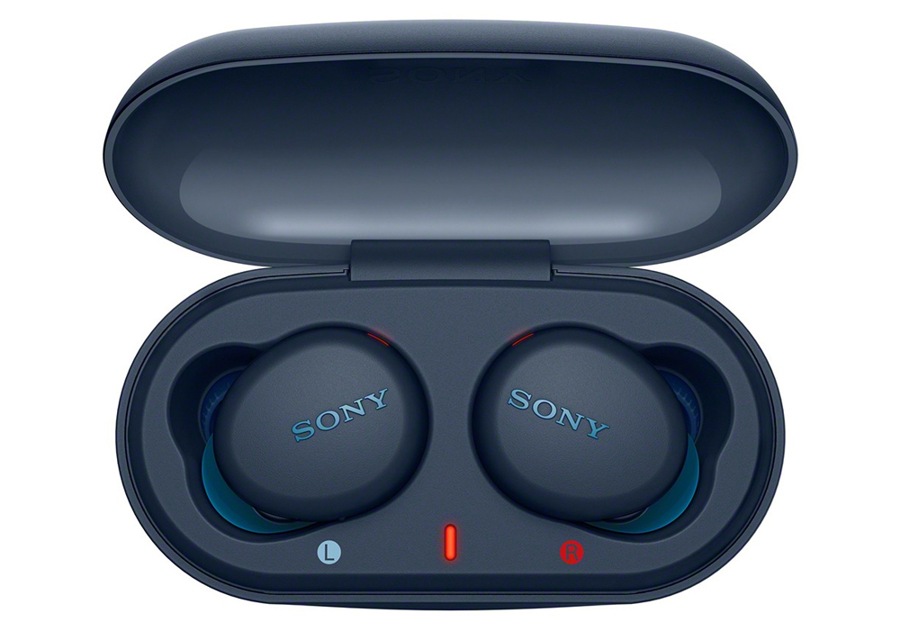 Sạc nhanh tai nghe Sony WF-XB700 với hộp đựng