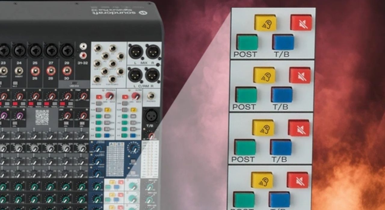 Mixer Soundcraft Signature Plus 12 ch&iacute;nh h&atilde;ng gi&aacute; rẻ