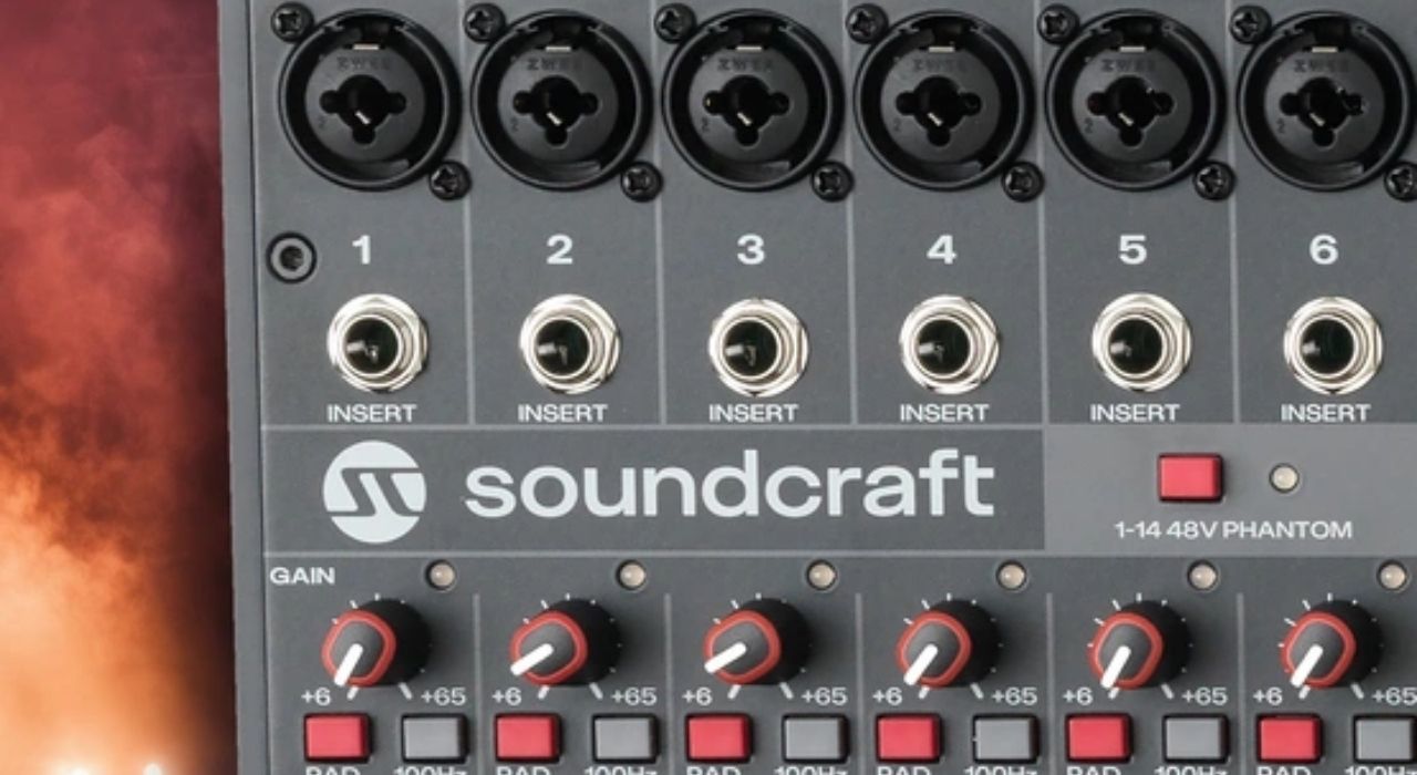 Mixer Soundcraft Signature Plus 12 ch&iacute;nh h&atilde;ng gi&aacute; rẻ