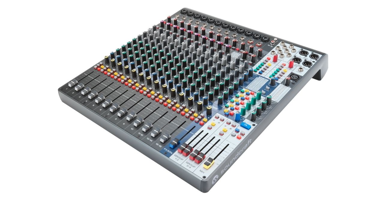 Mixer Soundcraft Signature Plus 16 ch&iacute;nh h&atilde;ng gi&aacute; rẻ