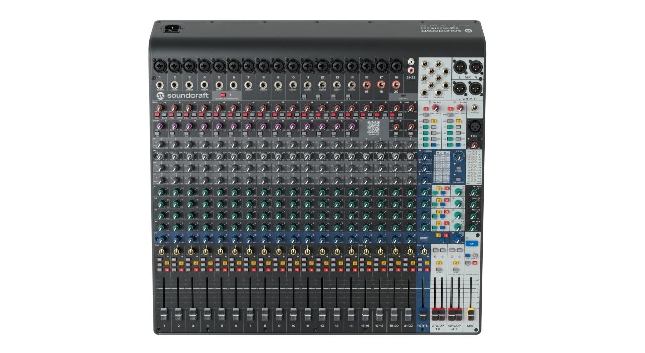 Mixer Soundcraft Signature Plus 22 ch&iacute;nh h&atilde;ng gi&aacute; rẻ