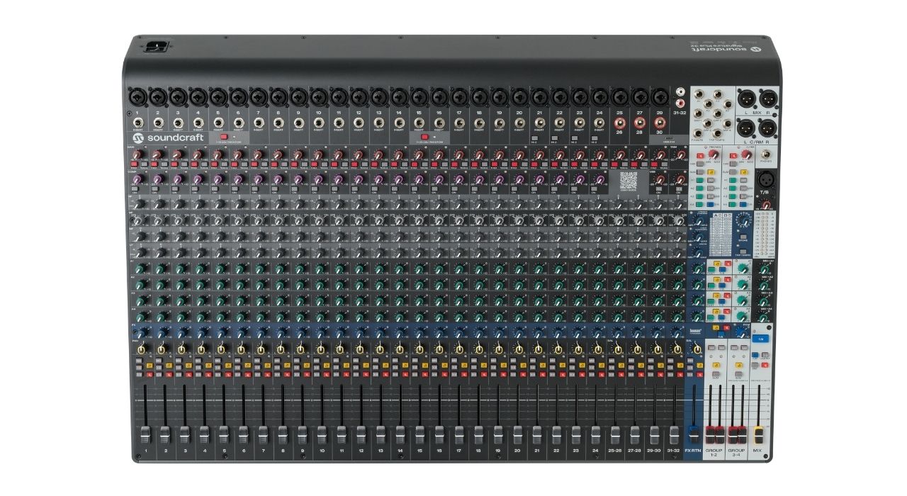 Mixer Soundcraft Signature Plus 32 ch&iacute;nh h&atilde;ng gi&aacute; rẻ