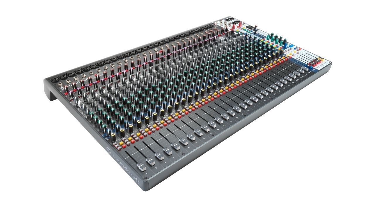 Mixer Soundcraft Signature Plus 32 ch&iacute;nh h&atilde;ng gi&aacute; rẻ
