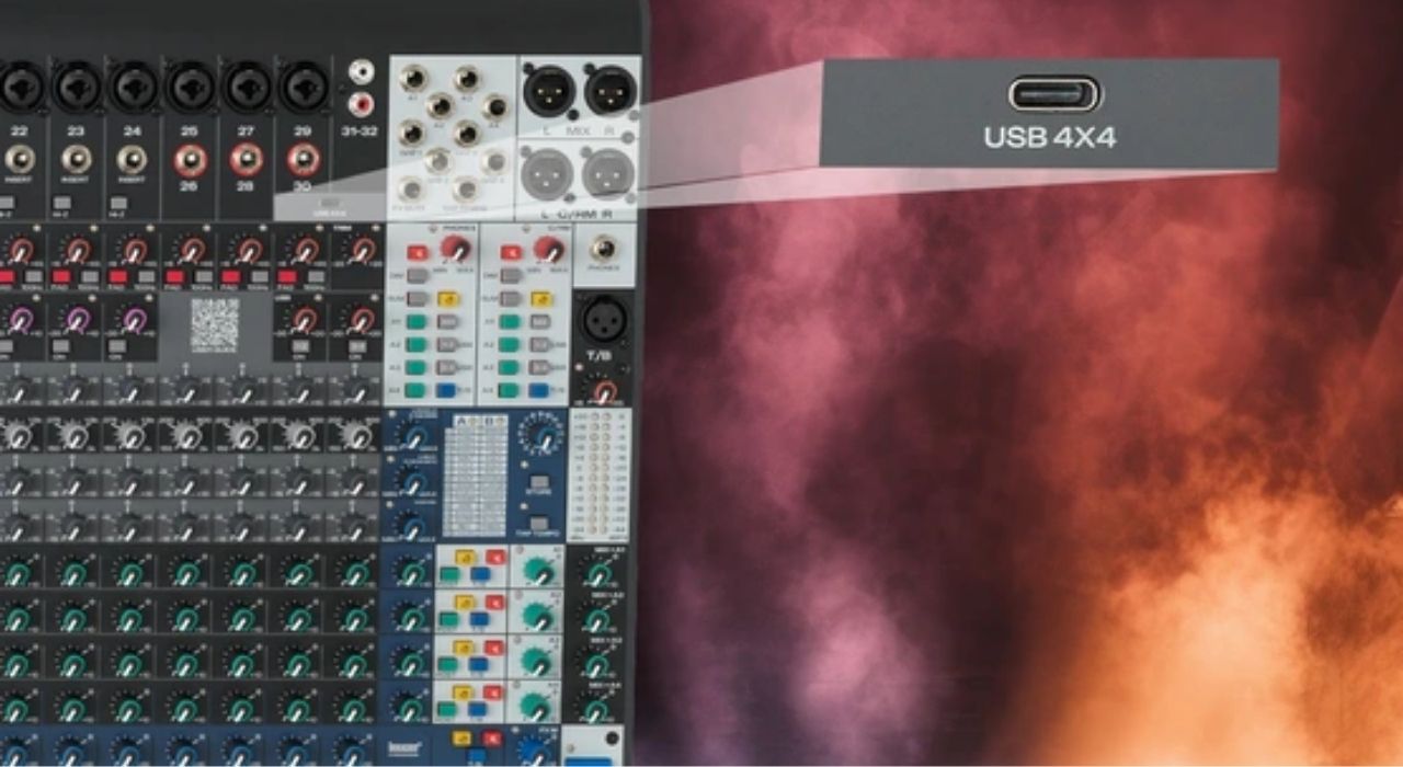 Mixer Soundcraft Signature Plus 32 ch&iacute;nh h&atilde;ng gi&aacute; rẻ