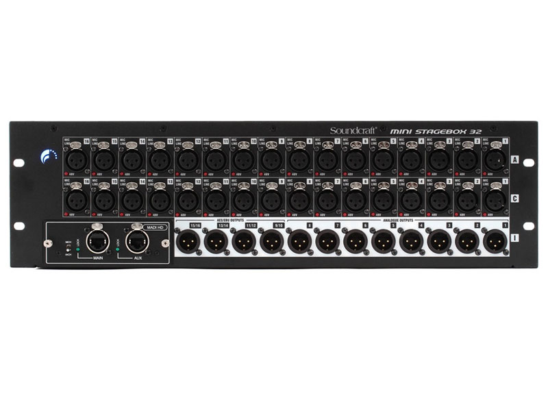 SOUNDCRAFT MiNi STAGE BOX 32OPT