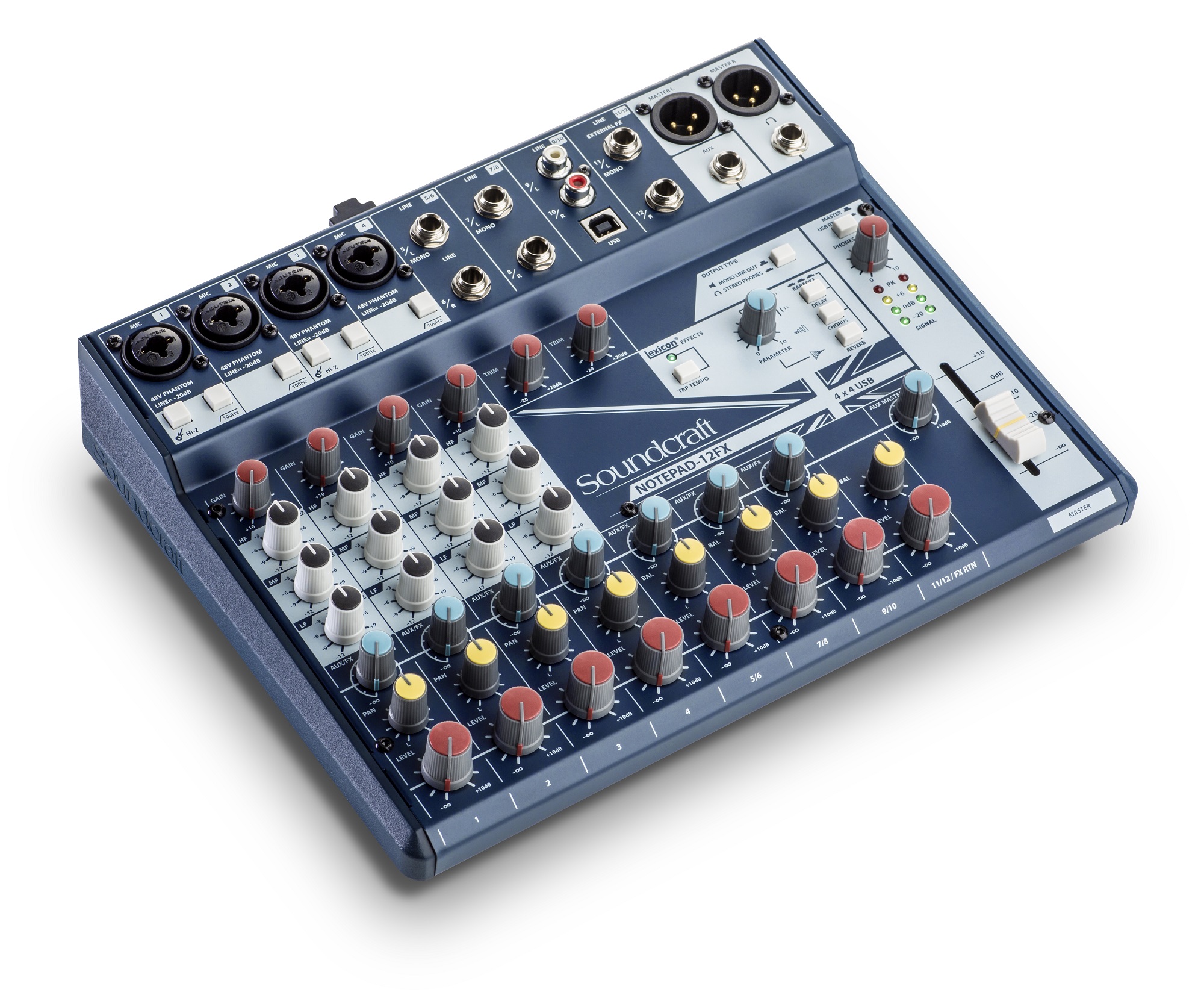 MIXER SOUNDCRAFT NOTEPAD 12FX