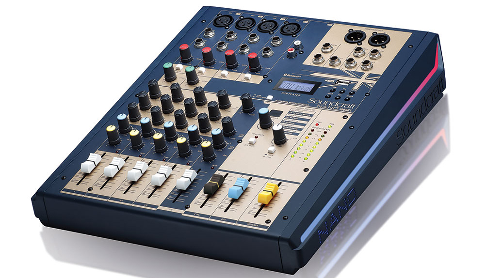 Soundcraft Nano M08BT tích hợp 2 bộ xử lý nén cho chất lượng âm thanh micro vượt trội hơn