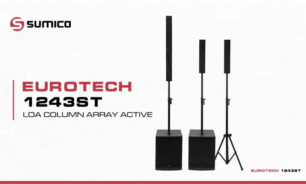Loa Cột Sumico EUROTECH 1243ST ch&iacute;nh h&atilde;ng gi&aacute; rẻ