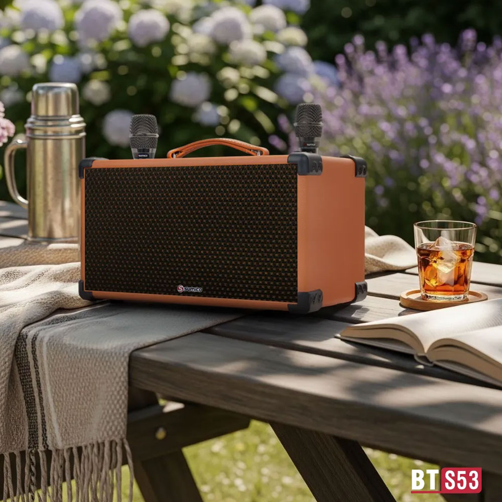 Loa k&eacute;o Karaoke Bluetooth di động Sumico BT-S53 ch&iacute;nh h&atilde;ng gi&aacute; rẻ nhất
