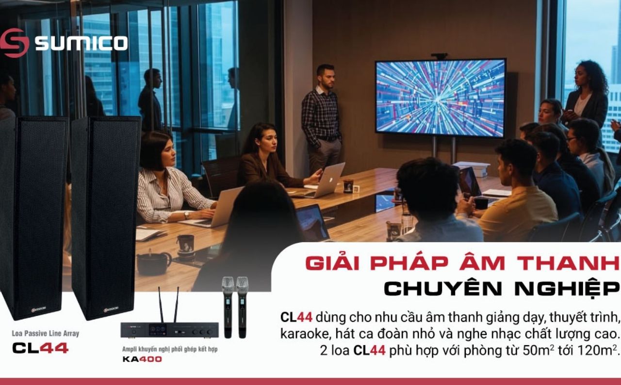 Loa Passive Column Sumico CL44 ch&iacute;nh h&atilde;ng gi&aacute; rẻ