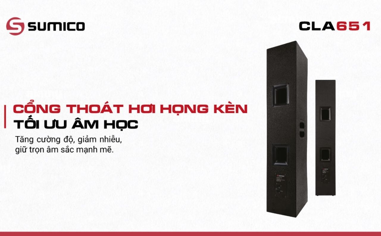 Loa Passive Column Sumico CLA651 ch&iacute;nh h&atilde;ng gi&aacute; rẻ