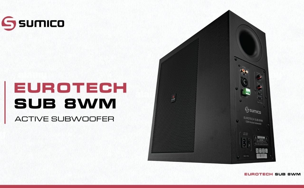 Loa Subwoofer Active Treo Tường Sumico EUROTECH SUB 8WM ch&iacute;nh h&atilde;ng gi&aacute; rẻ