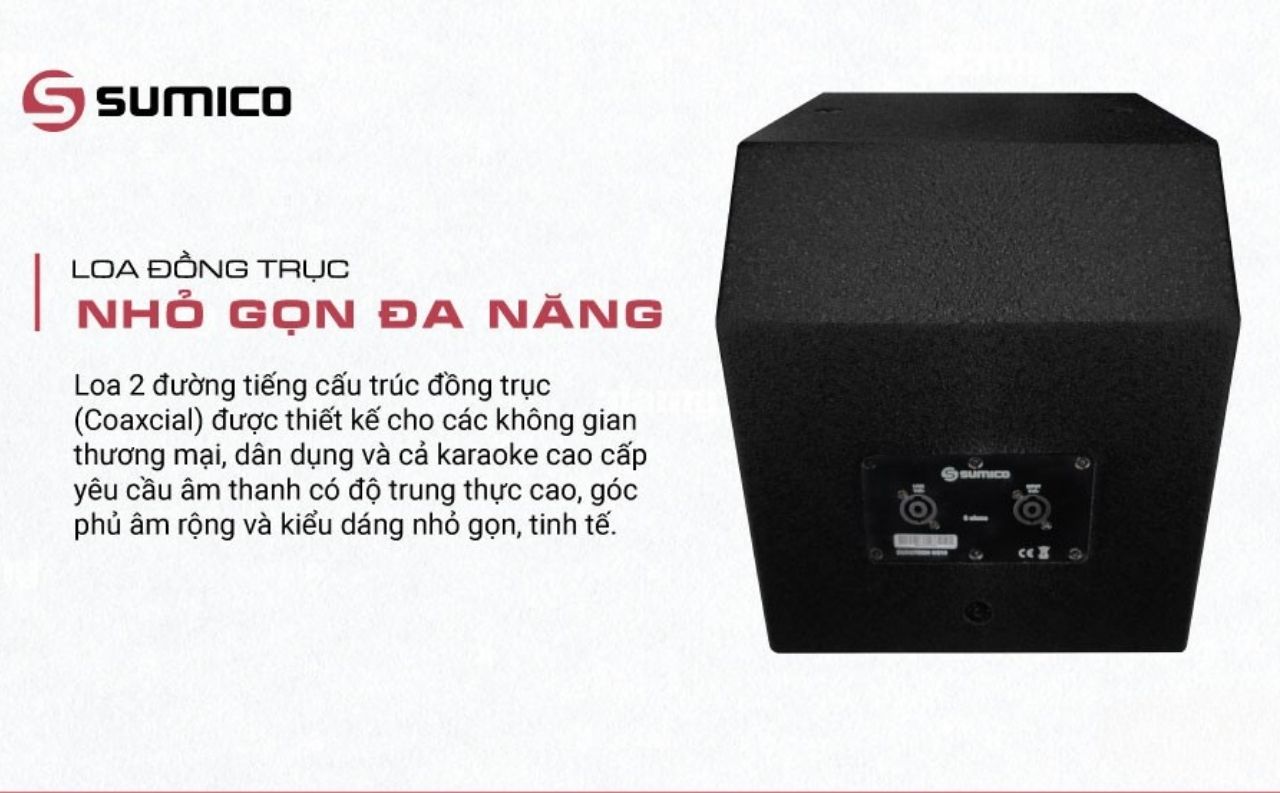 Loa treo tường Sumico EUROTECH CO65 ch&iacute;nhh h&atilde;ng gi&aacute; rẻ