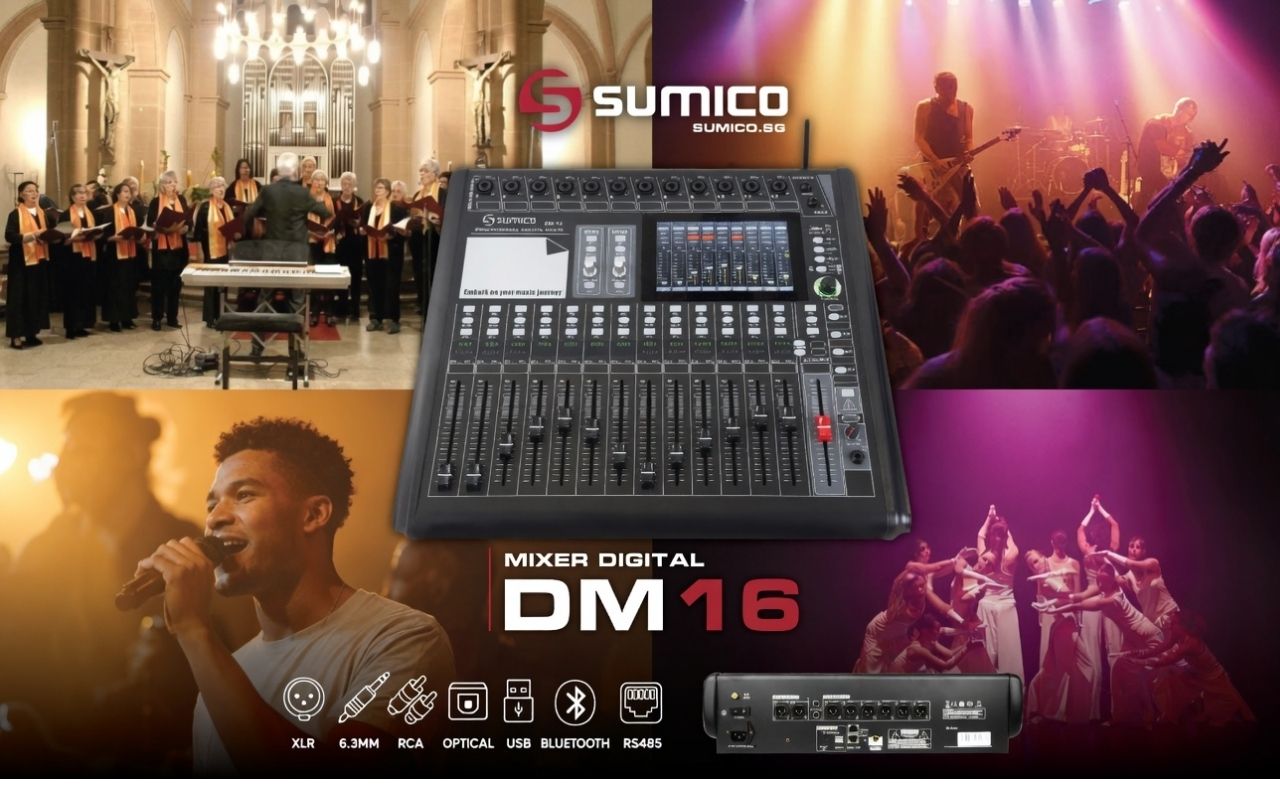 Mixer Digital Sumico DM16 ch&iacute;nh h&atilde;ng giấ rẻ