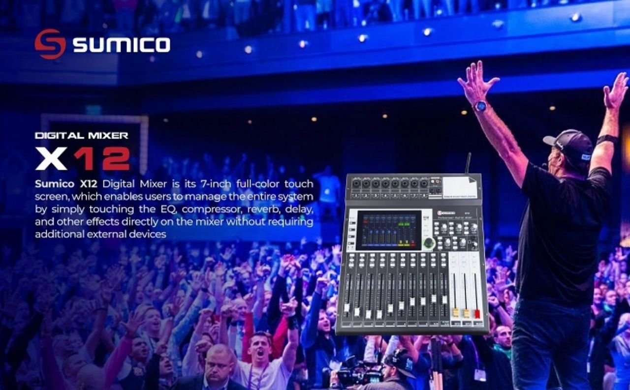 Mixer Digital Sumico X12 ch&iacute;nh h&atilde;ng gi&aacute; rẻ 