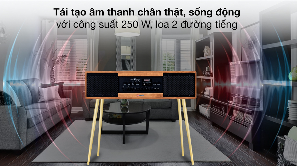 DÀN MÁY NGHE NHẠC ĐA NĂNG SUMICO SOUND BASE 80