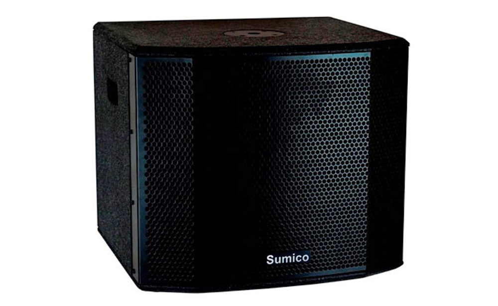 Loa Subwoofer Sumico S500 có kết cấu chắc chắn, chịu được va đập 