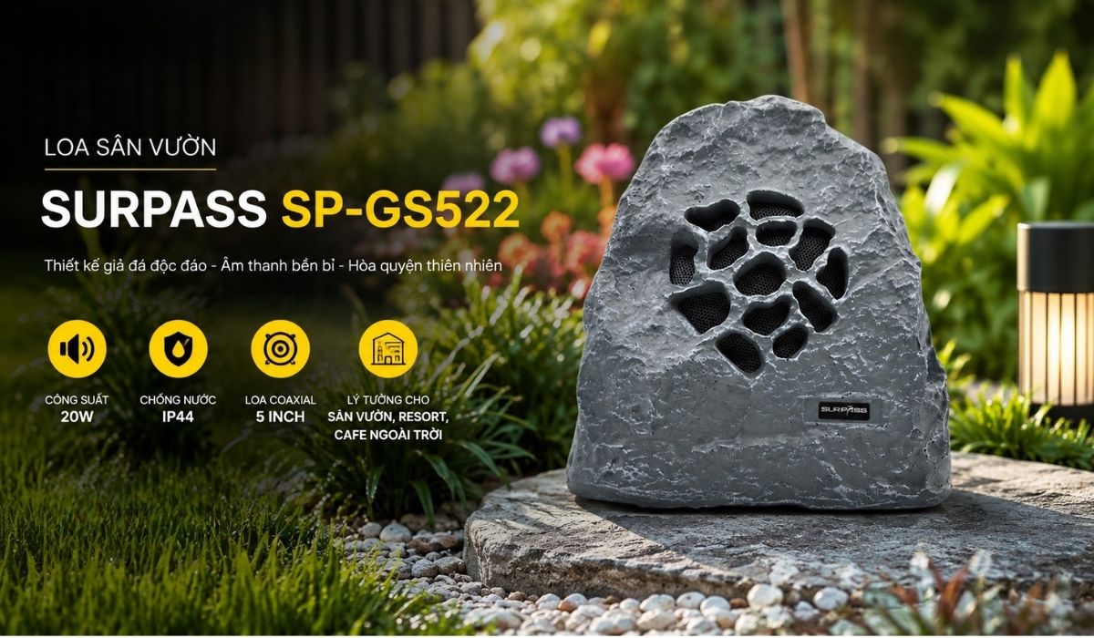 Loa s&acirc;n vườn Surpass SP-GS522 ch&iacute;nh h&atilde;ng gi&aacute; rẻ