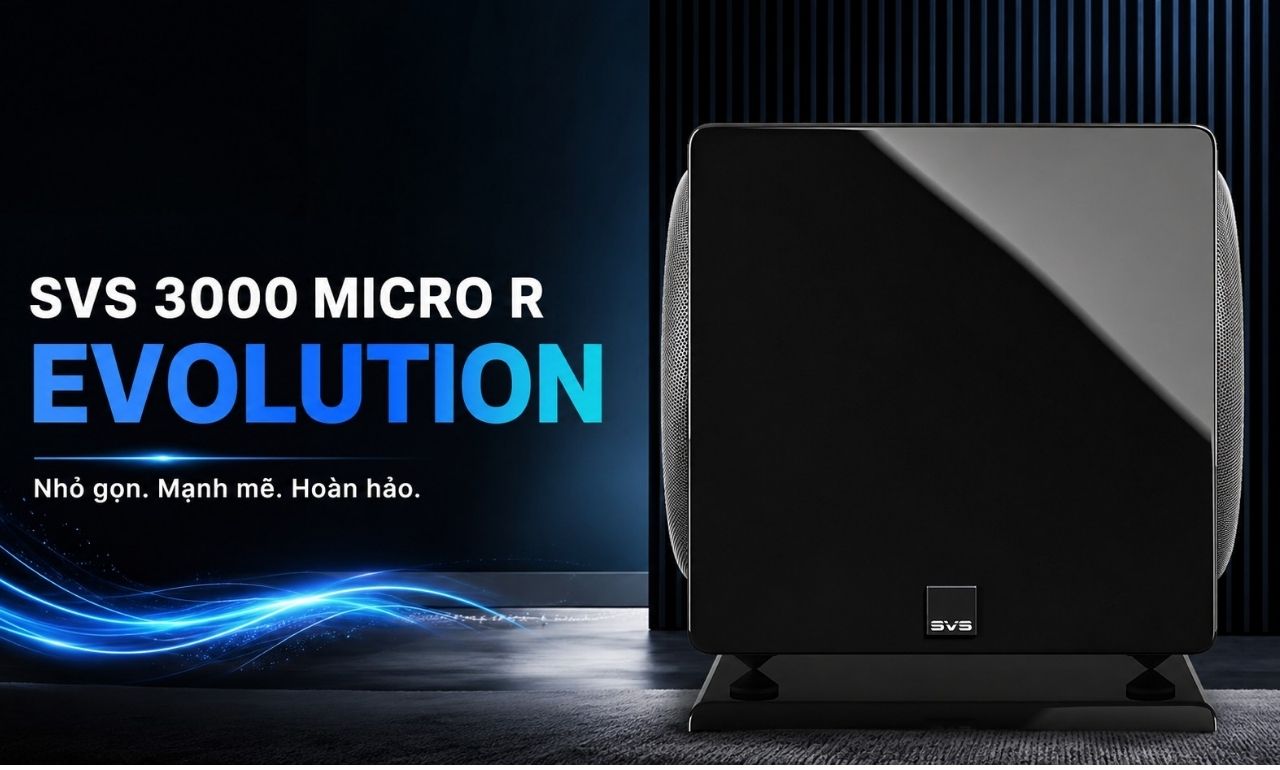 Loa Subwoofer SVS 3000 Micro R|Evolution ch&iacute;nh h&atilde;ng gi&aacute; rẻ