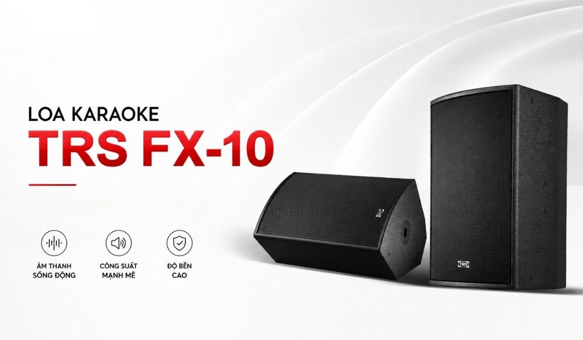Loa Karaoke TRS FX-10 ch&iacute;nh h&atilde;ng gi&aacute; trẻ