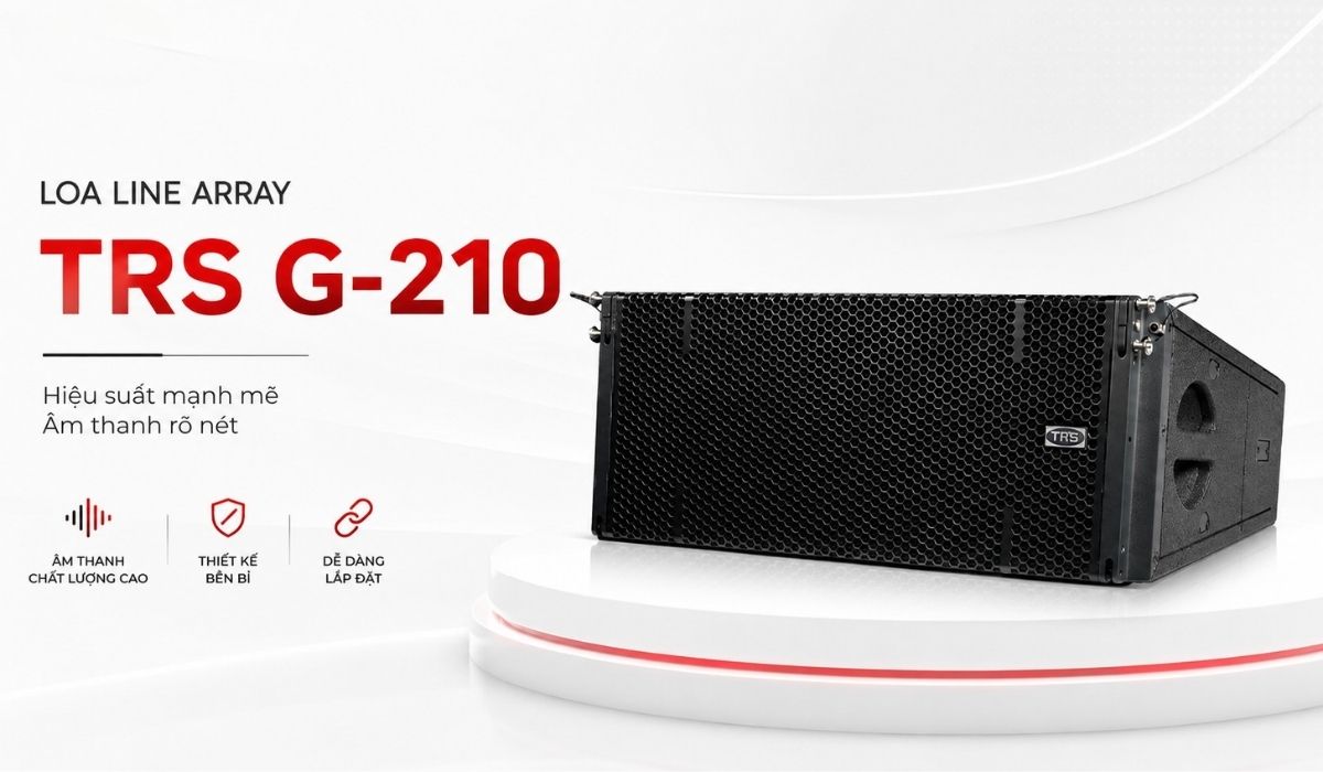 Loa Line Array TRS G-210 ch&iacute;nh h&atilde;ng gi&aacute; rẻ