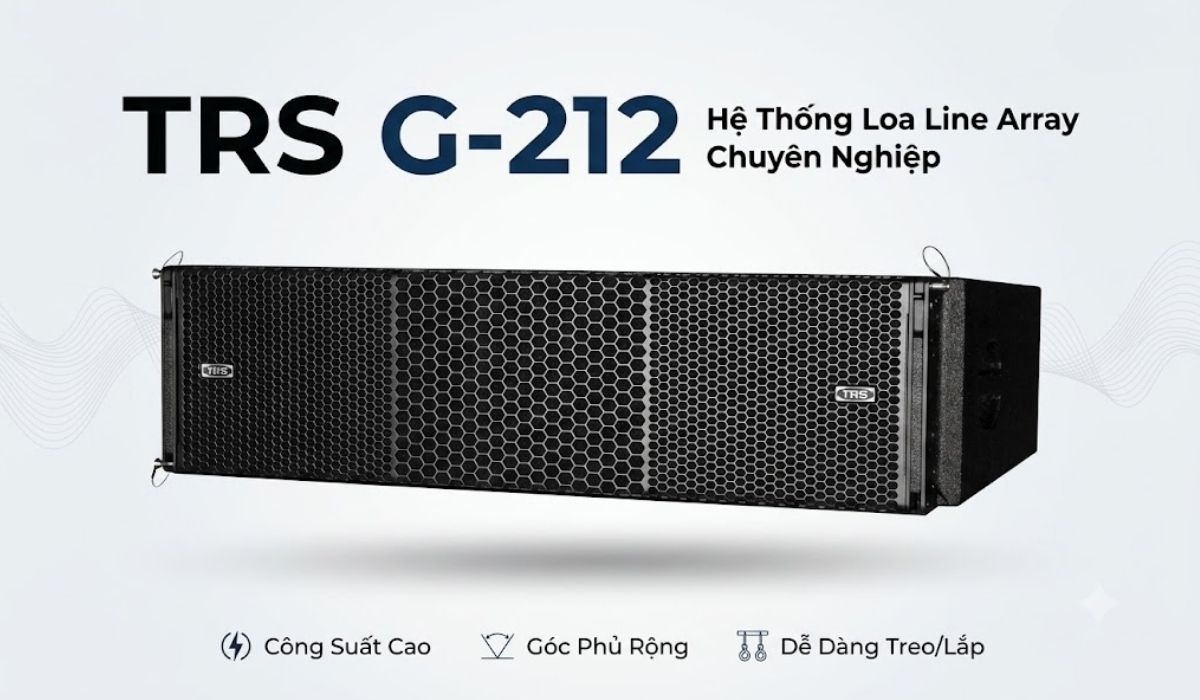 Loa line array TRS G-212 ch&iacute;nh h&atilde;ng gi&aacute; rẻ, c&ocirc;ng suất mạnh
