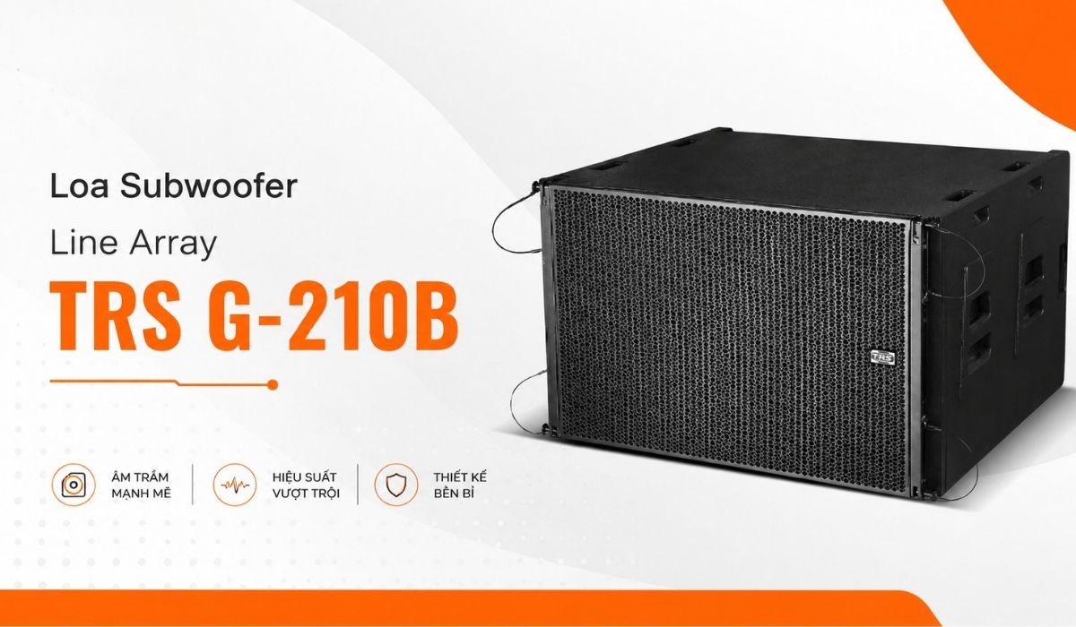 Loa Subwoofer Line Array TRS G-210B ch&iacute;nh h&atilde;ng gi&aacute; rẻ