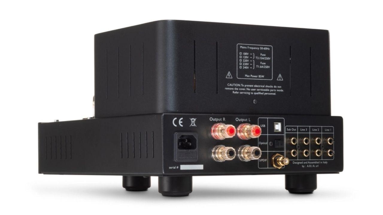 Amply đ&egrave;n Unison Research Simply Italy Black Edition ch&iacute;nh h&atilde;ng gi&aacute; rẻ