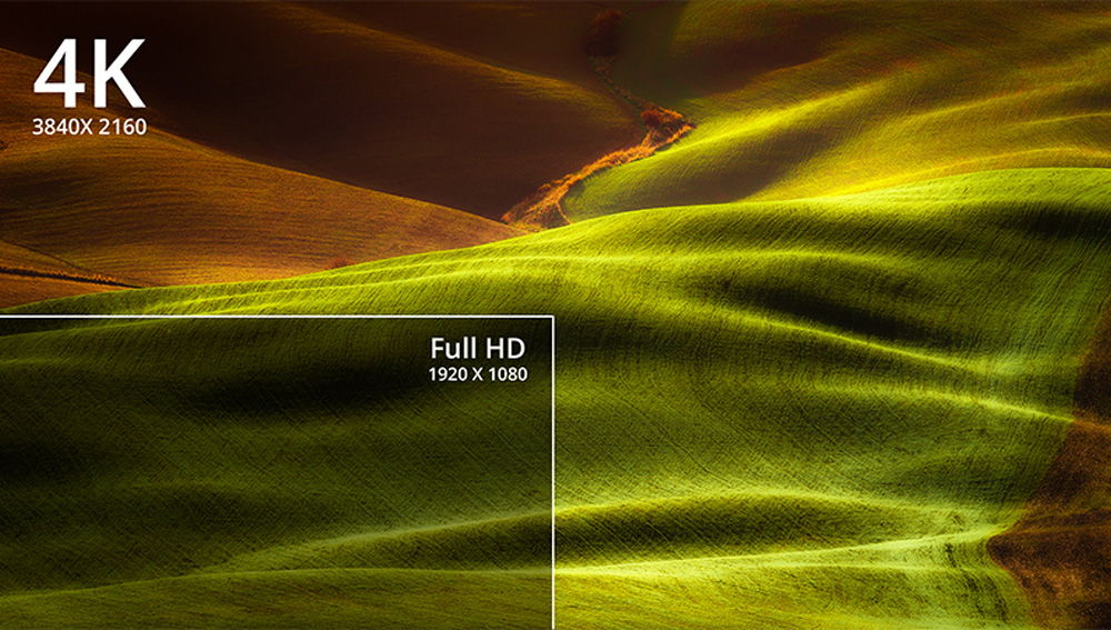 Thưởng thức hình ảnh sắc nét từ công nghệ 4K Ultra HD của máy chiếu X10-4K+