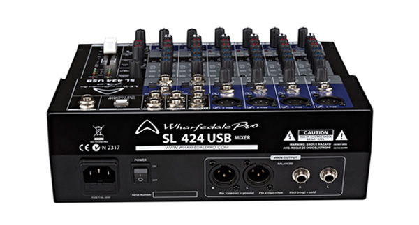 MIXER WHARFEDALE PRO SL424USB